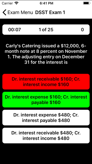 Screenshot #9 for DSST Financial Accounting Prep