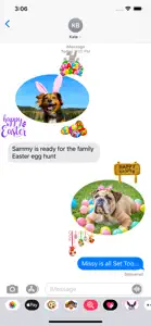 Happy Easter Emoji Stickers screenshot #1 for iPhone