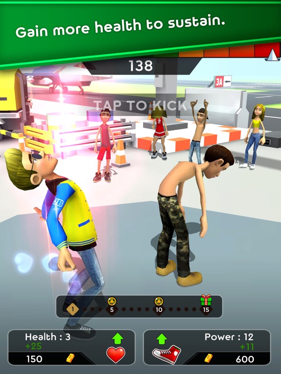 Kick King iPad screenshot