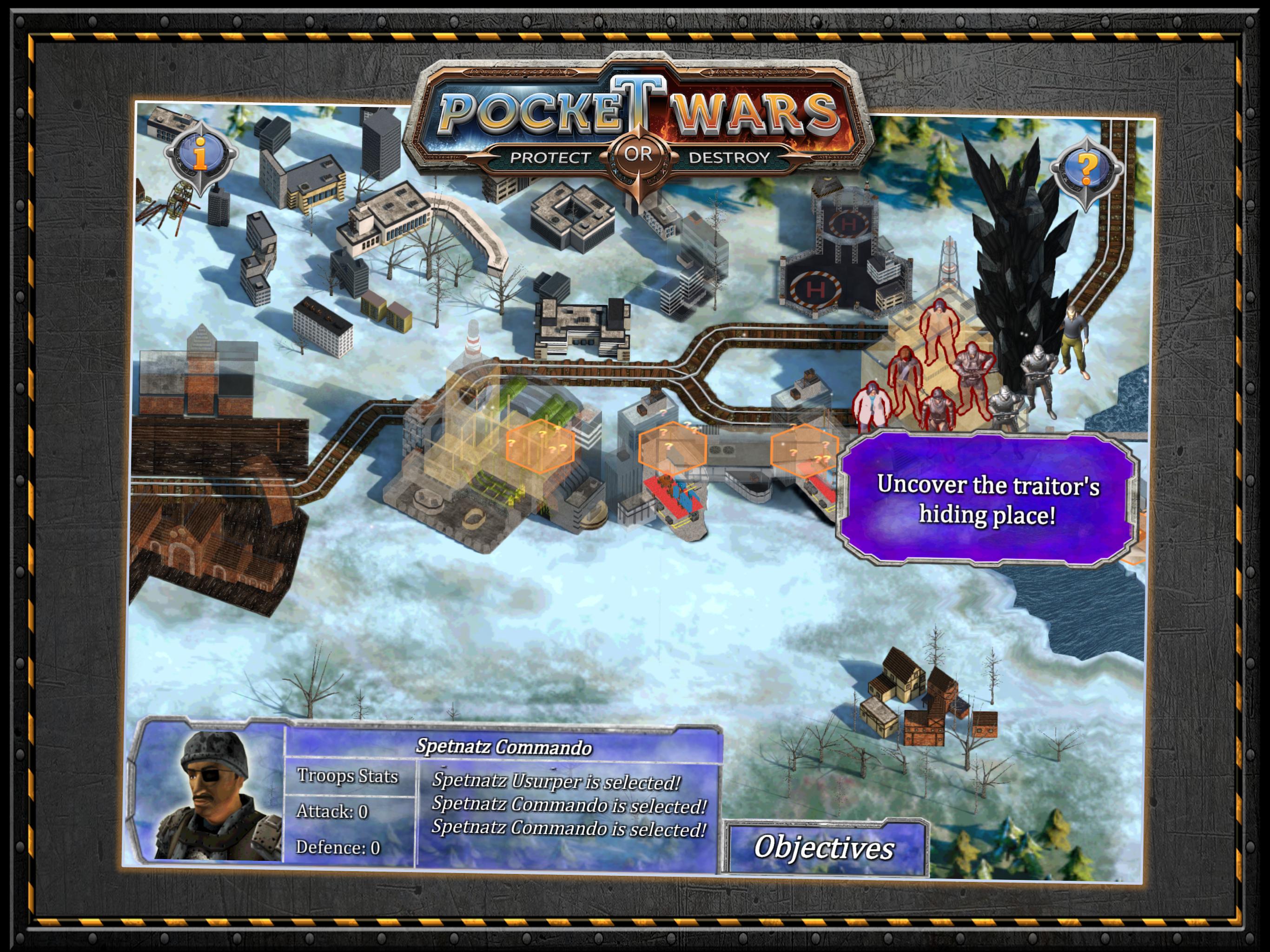 Pocket Wars Protect or Destroy screenshot 17