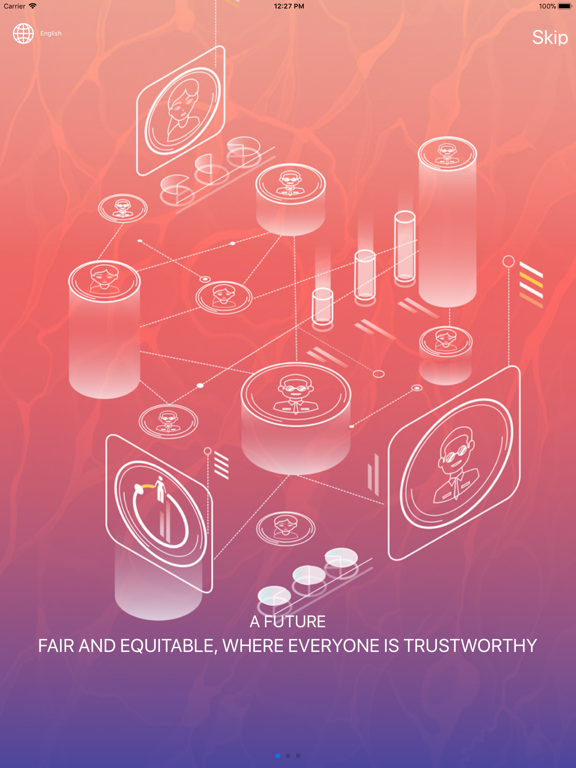 BFT - Mobile Blockchain Node iPad screenshot 2 - Business app