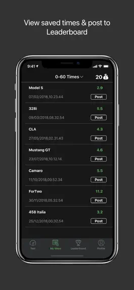 Game screenshot FastR - 0-60 Acceleration Test hack