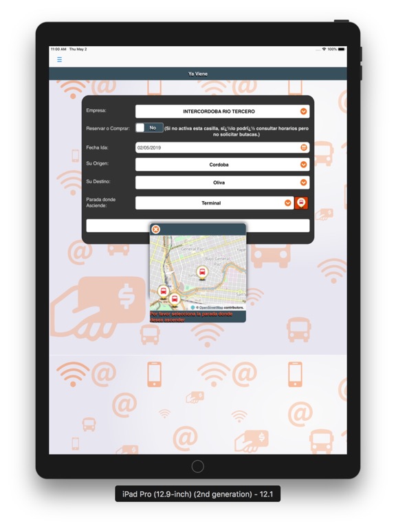 Intercordoba iPad screenshot 3