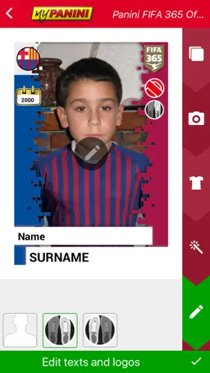 Screenshot von MyPanini™ auf dem iPhone 5
