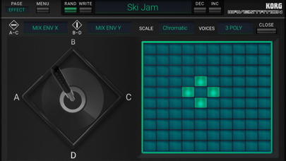 KORG iWAVESTATION screenshot1