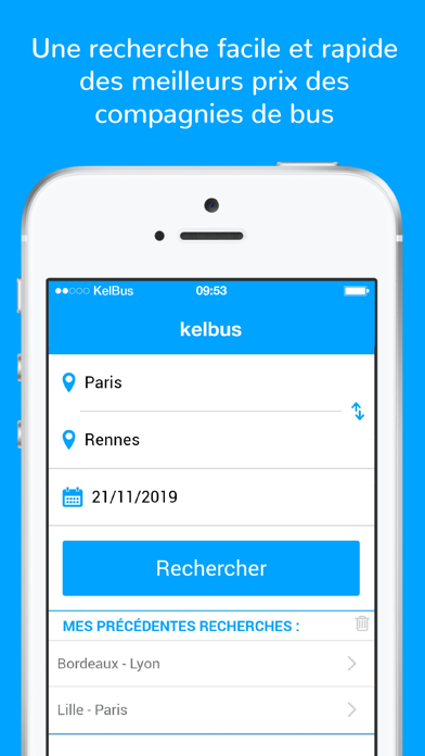 Screenshot #2 pour kelbus - Billets pas cher