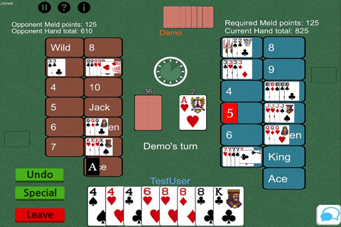 Canasta Junction screenshot 2