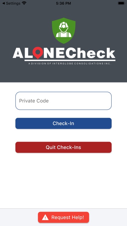ALONECheck