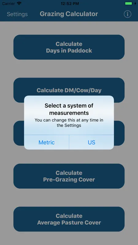 Grazing Calculator screenshot 3 of 7