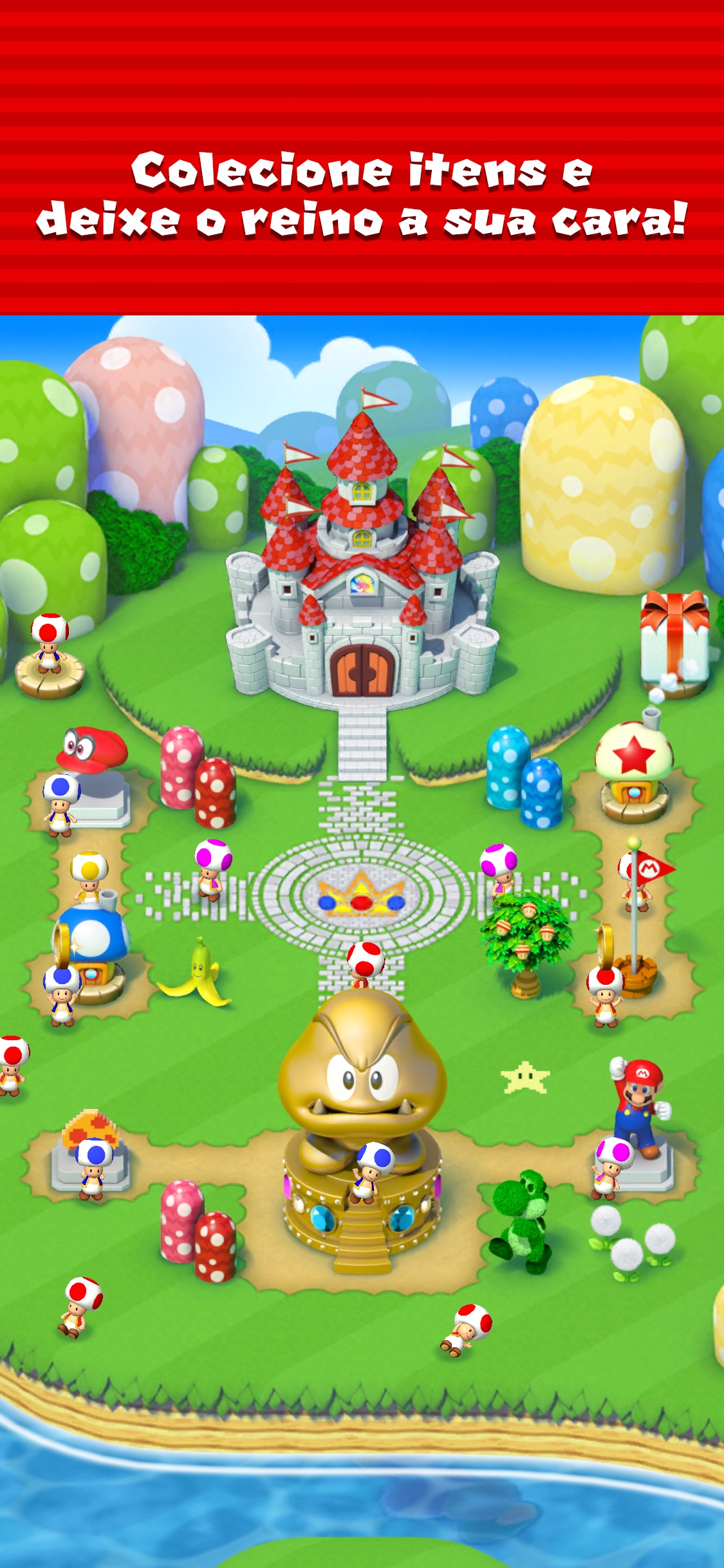 Screenshot do app Super Mario Run