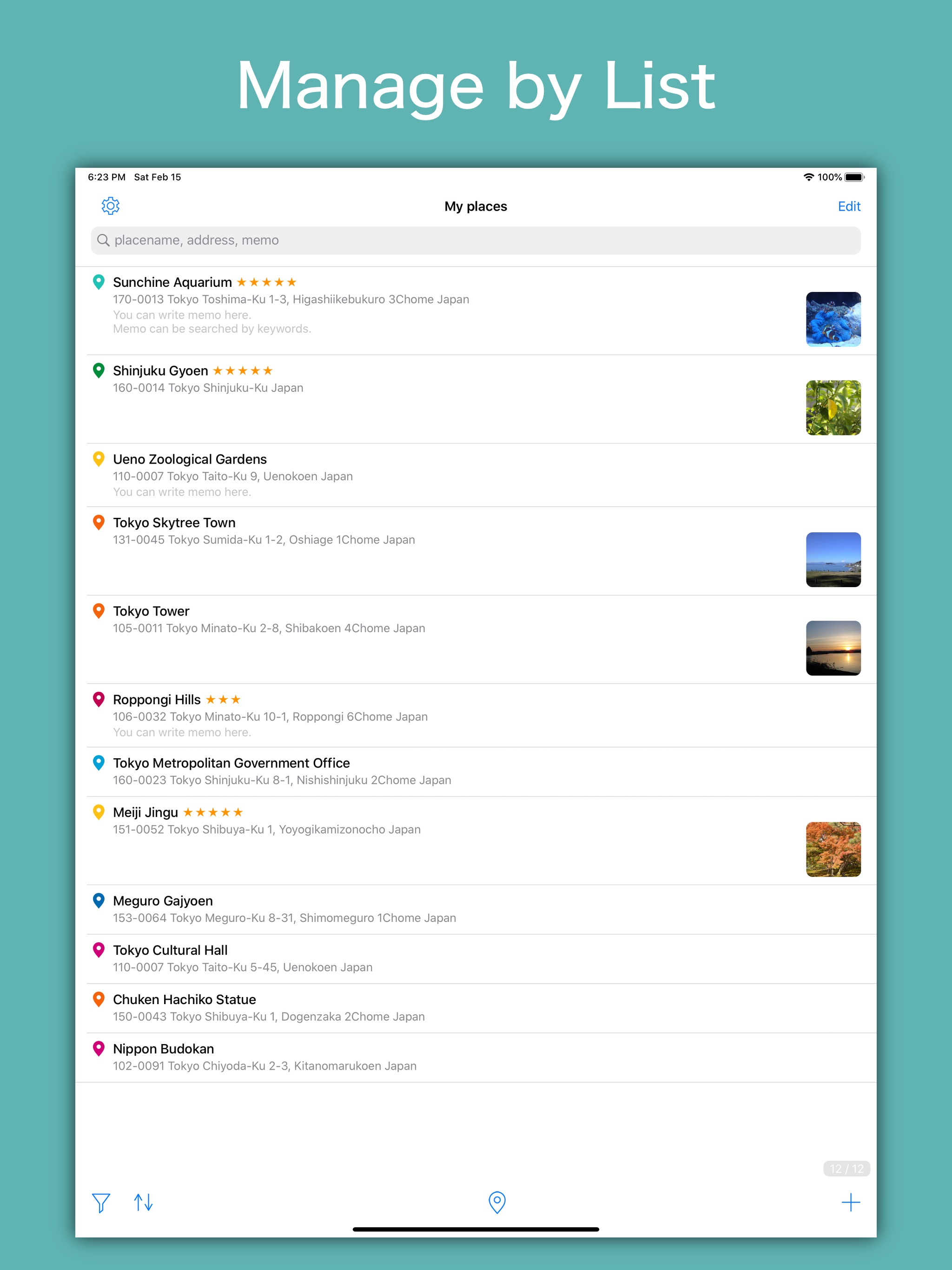 SpotNote - My Map Marker screenshot 6