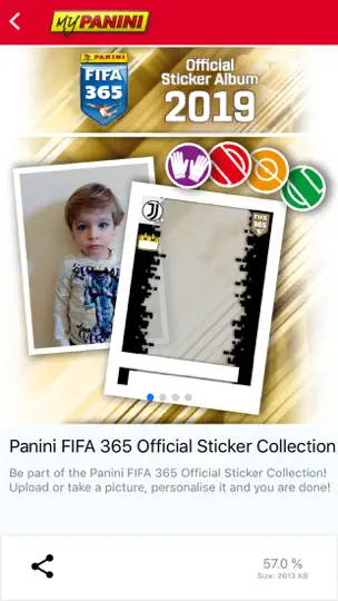 Screenshot von MyPanini™ auf dem iPhone 3