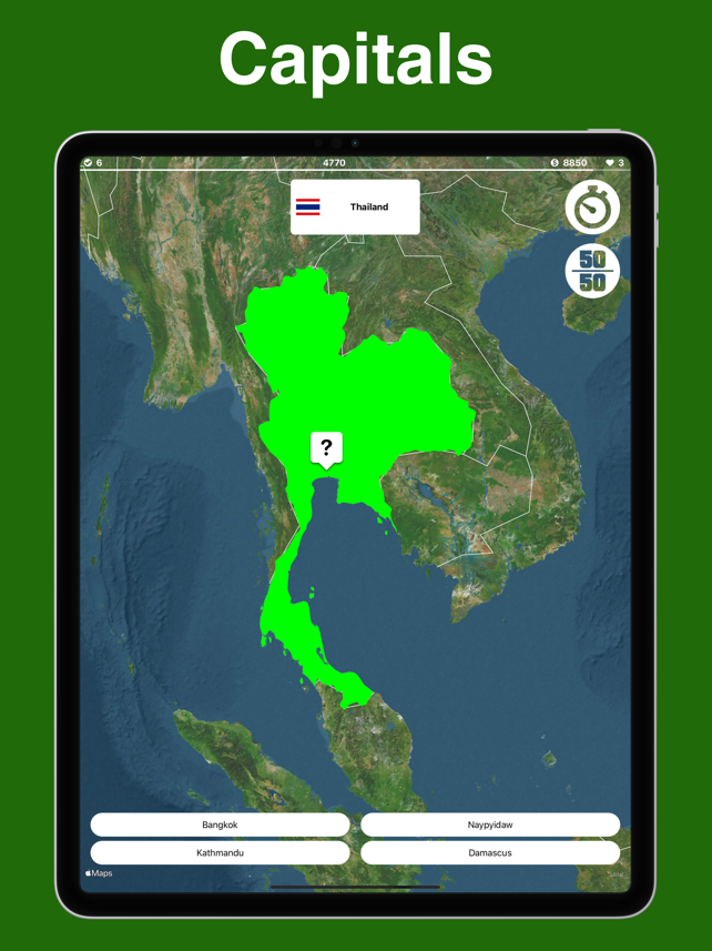 Geography Screenshot