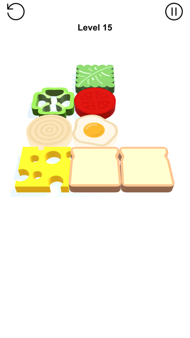 Hungry Puzzle -Sandwich Inc 3D screenshot 2