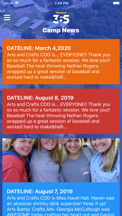 Sweeney 365 iPhone screenshot 5 - Entertainment app