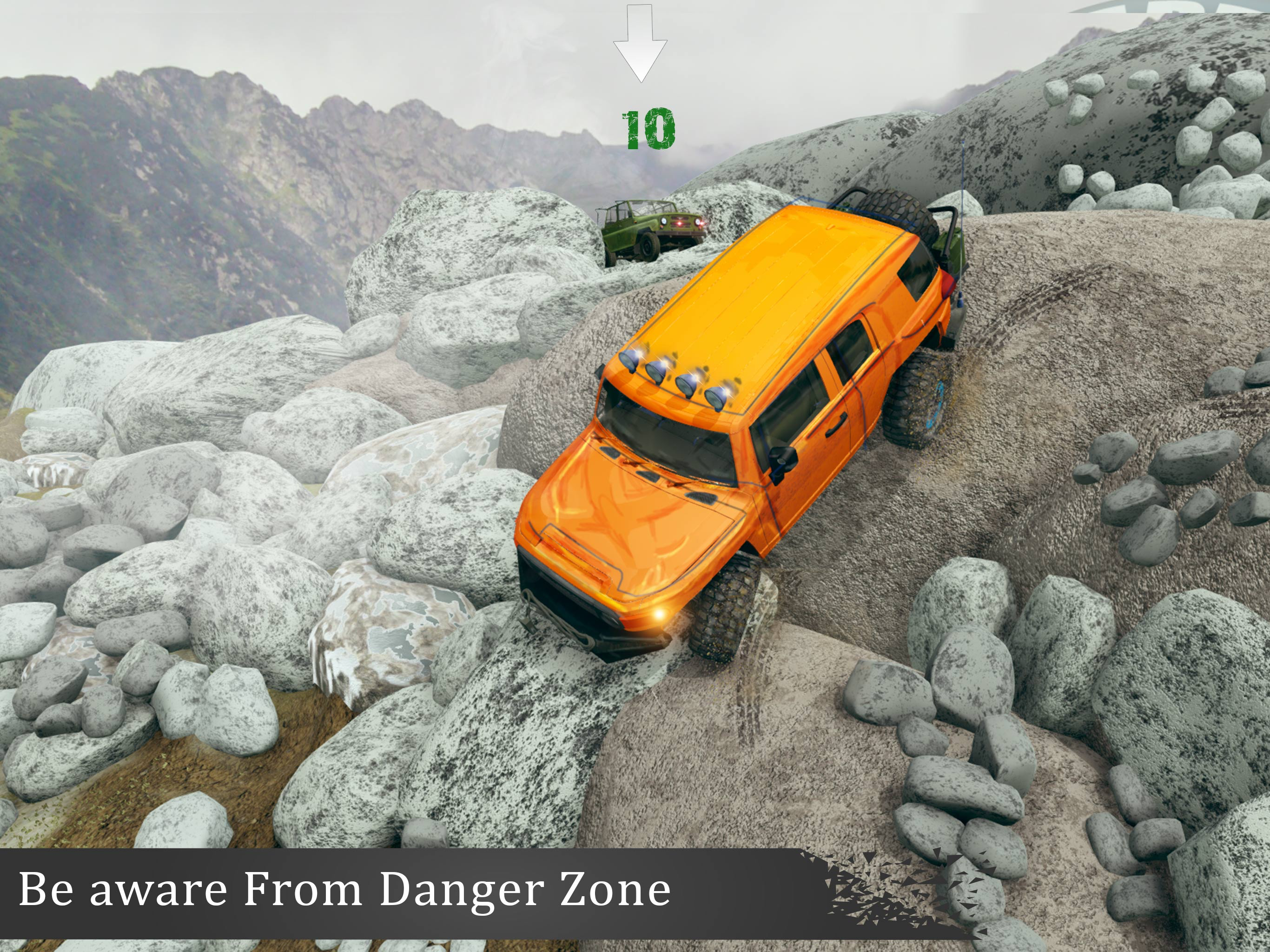 4x4 Jeep Rock Crawling Game