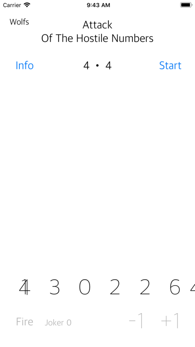 Screenshot #2 pour Attack Of The Hostile Numbers