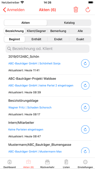 App screenshot