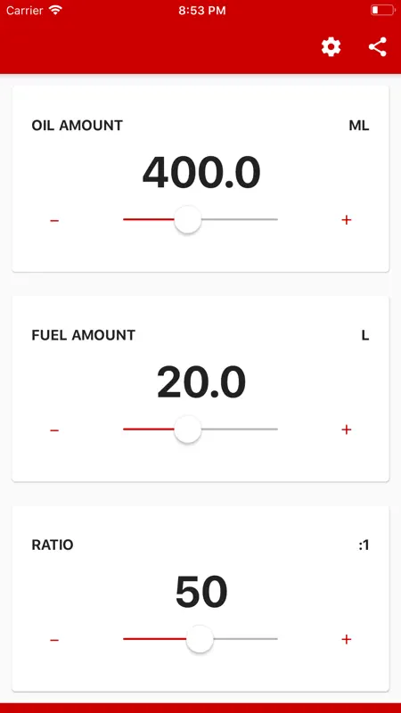 2T OilMixer screenshot 1 of 2