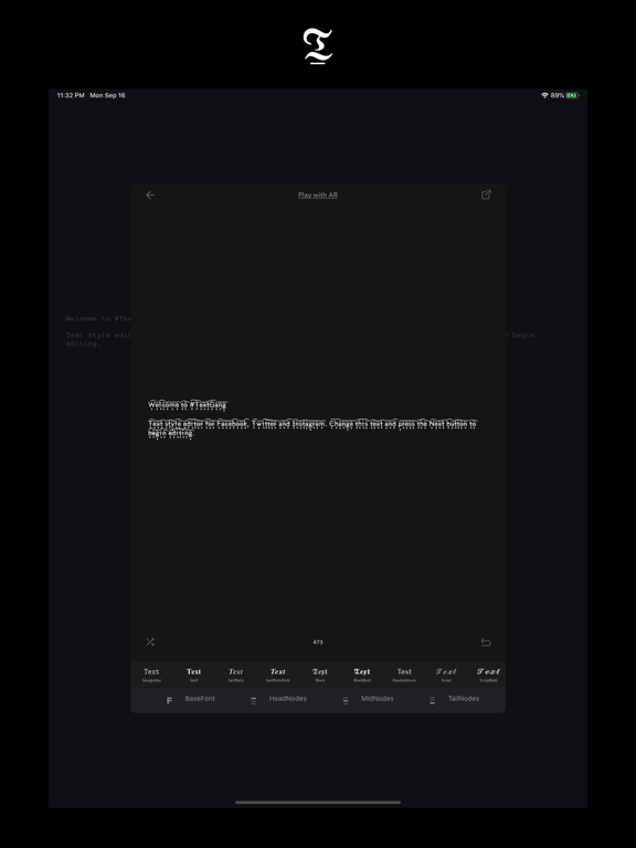 Text Gang - Text Style Editorのおすすめ画像2