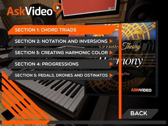 Screenshot #5 pour Harmony Course in Music Theory