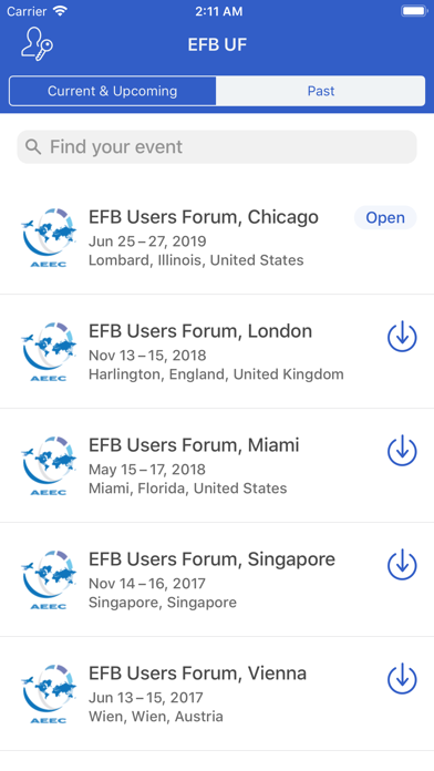 EFB Users Forum screenshot