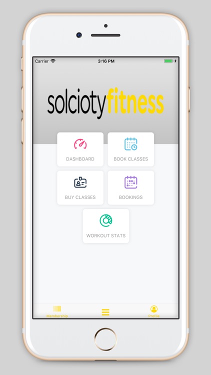 Solcioty Fitness App