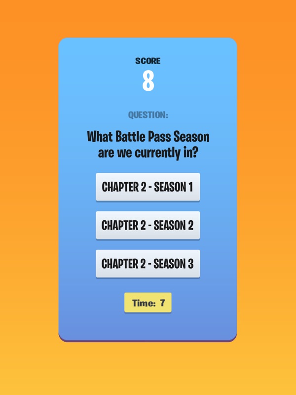 Quiz for Fortnite! screenshot 12
