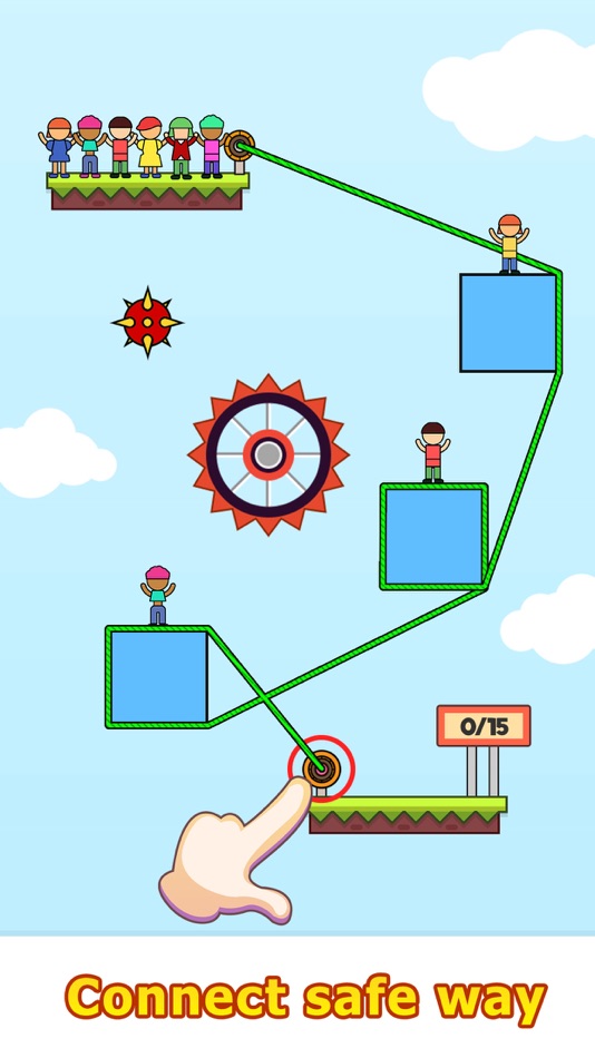 #5. Rope Hero -Puzzle Physics Game (iOS) 由: RICE BALL HONGKONG LIMITED