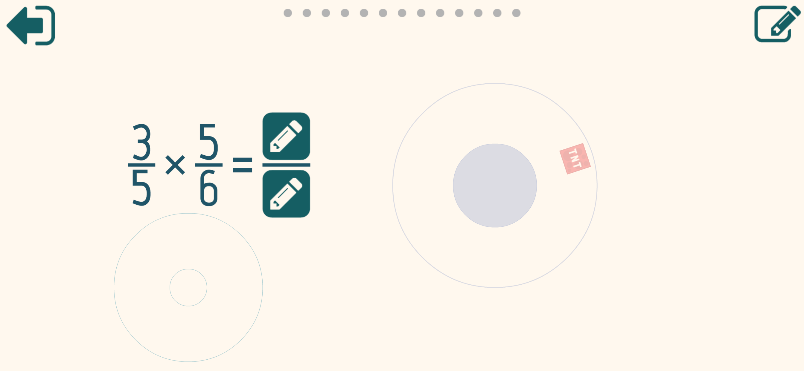 Multiplying Fractions Trainer
