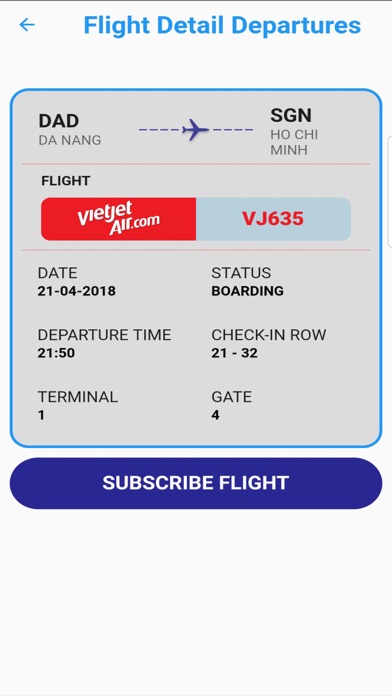 iDanangAirport Screenshot