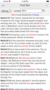 Greek Reversible Interlinear screenshot