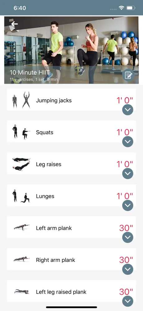HIIT Workouts Challenge