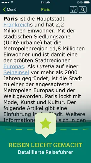 Screenshot von Pocket Earth auf dem iPhone 5