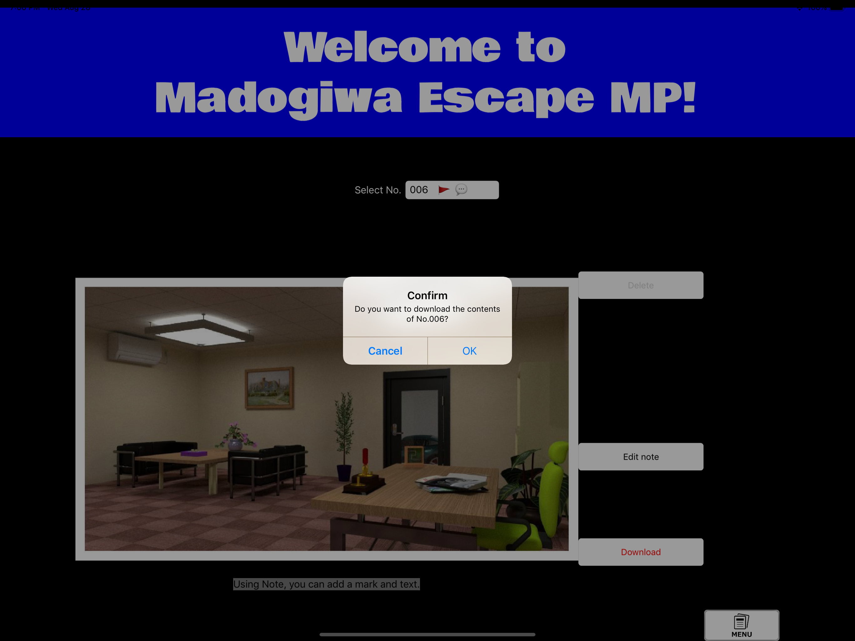 Portal of Madogiwa Escape MP screenshot 11