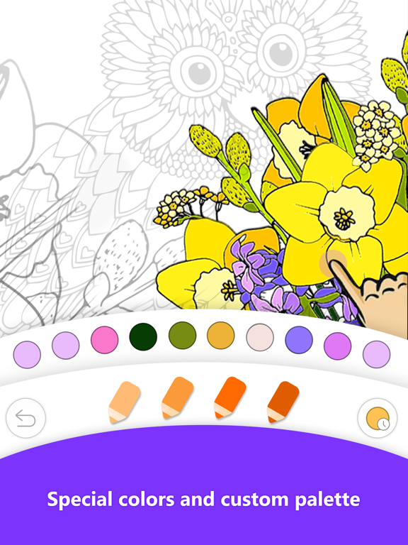 Qolorful-Coloring art game screenshot 4