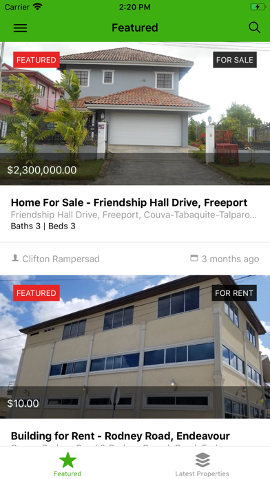 Trinidad Real Estate App screenshot 3