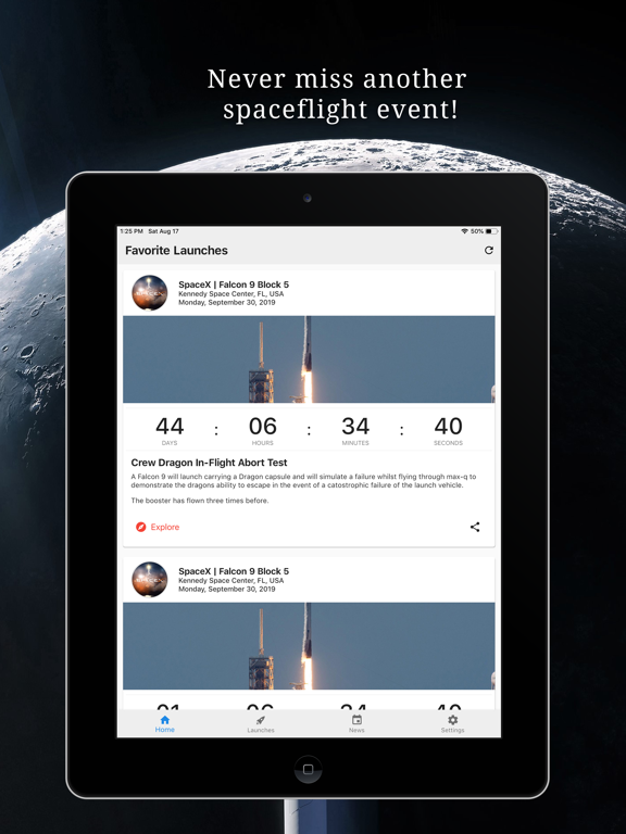 Screenshot #4 pour Space Launch Now