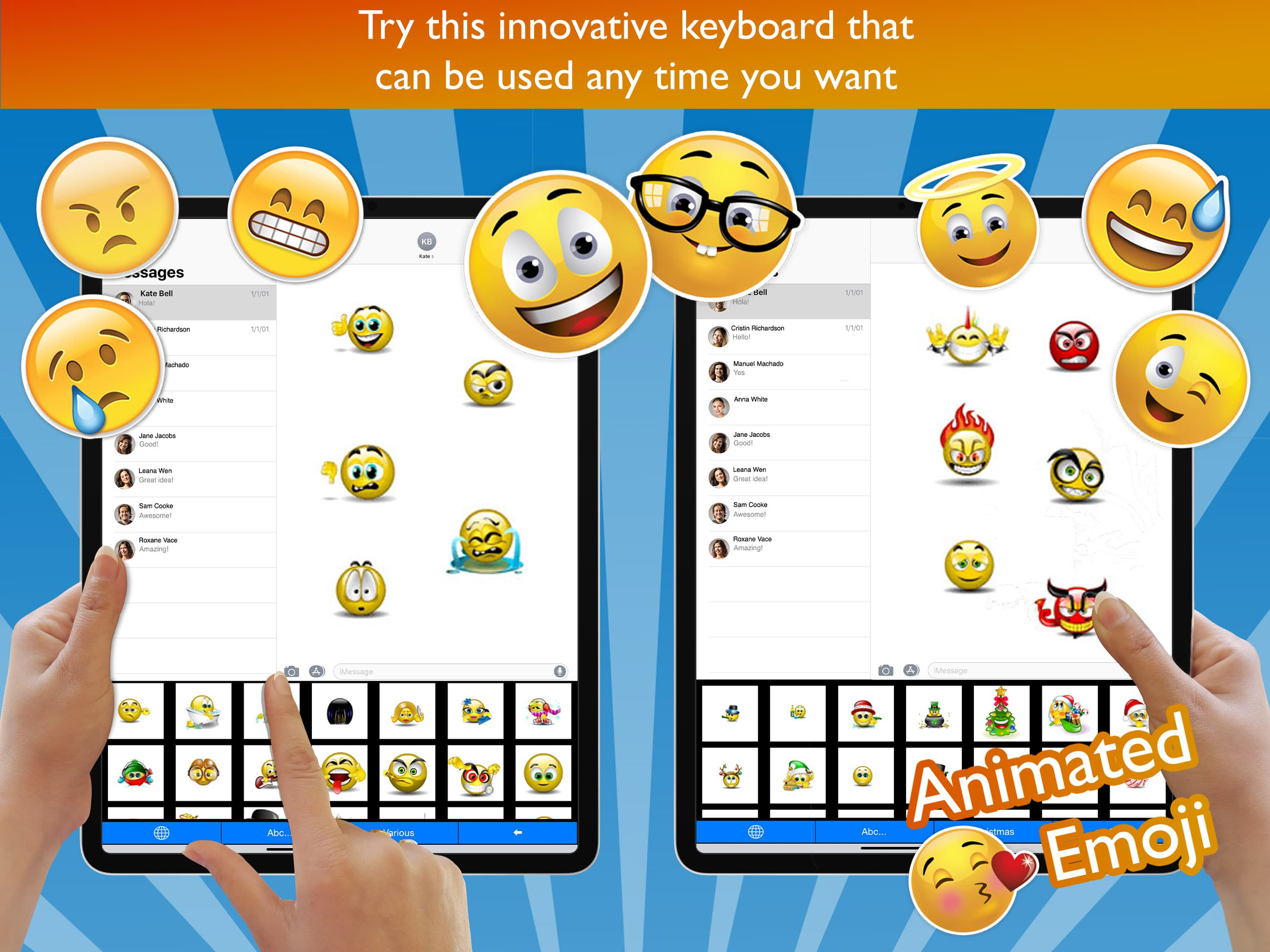 Animated Emoji Keyboard