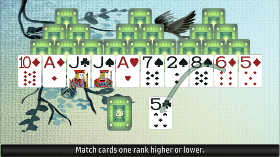 #7. Solitaire 3D. (iOS) Podle: GrassGames