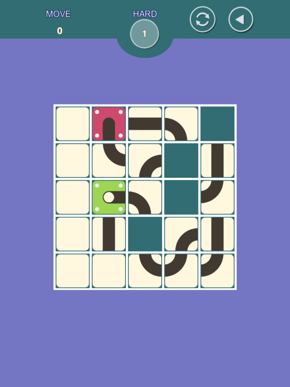 Unroll Ball Puzzle iPad screenshot