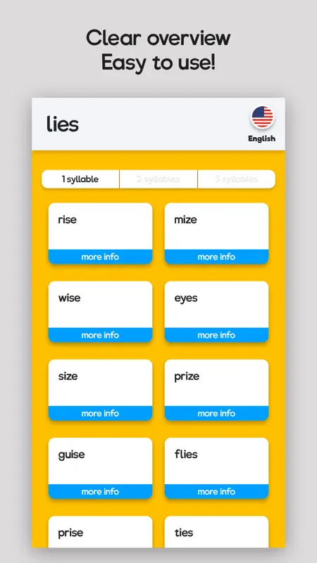 Rhyme Time - Rhyme Aid! screenshot 4 of 9