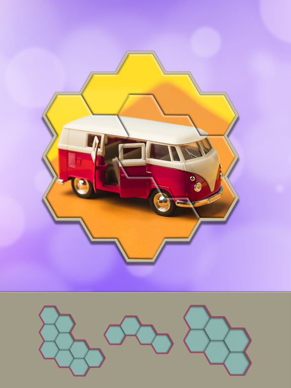 Jigsaw Hexa Block iPad screenshot