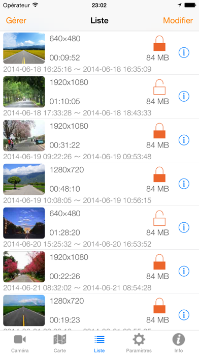 Screenshot #3 pour Driving Rec