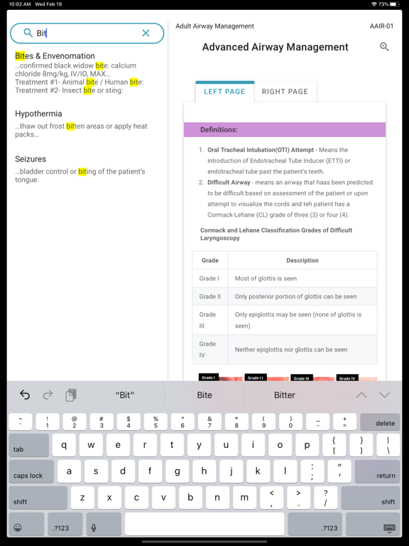 Screenshot #6 pour SJCEMSA Treatment Protocols