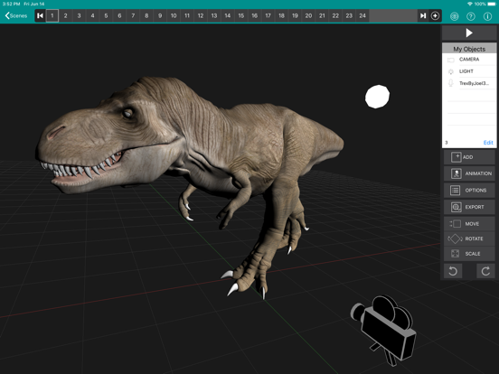 Screenshot #5 pour Iyan 3D - 3D Animation tool