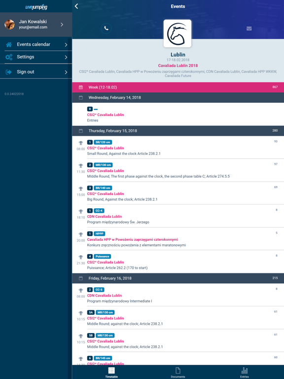 Screenshot #5 pour LiveJumping.com