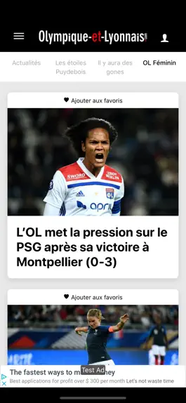 Game screenshot Olympique et Lyonnais apk