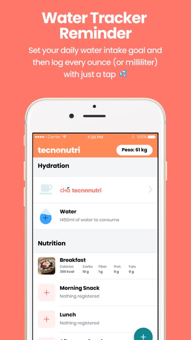 Technutri: Healthy Weight Loss Screenshot