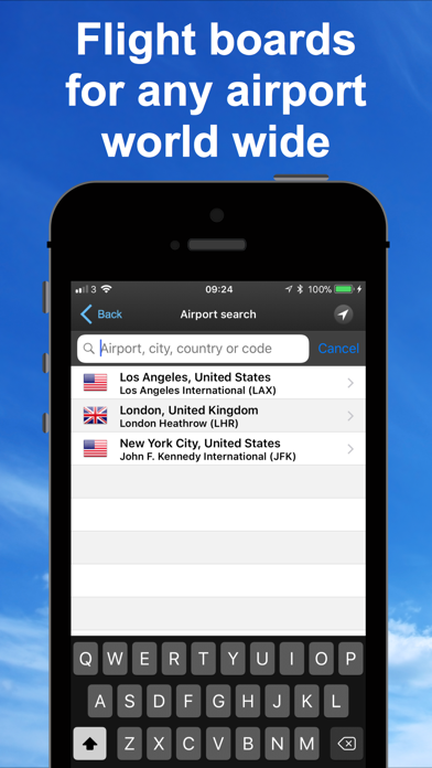 Flight Board Pro Plane Tracker Screenshot